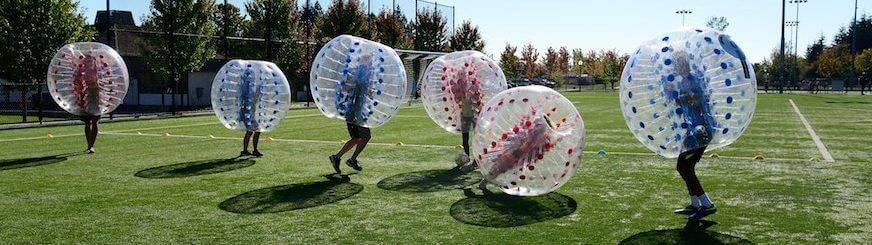 Location-bubble-foot-gonflable